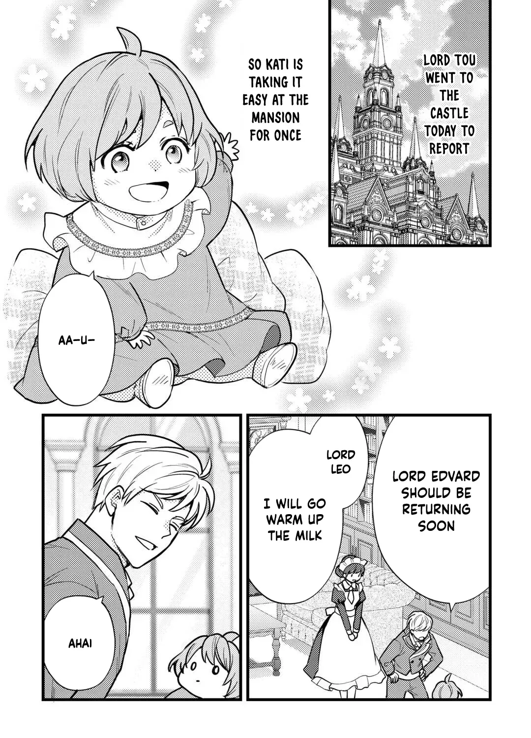 Reincarnated Baby Kati Is Spying and Seems to Be Doted on by Her Cruel Father Chapter 7 page 5 - 