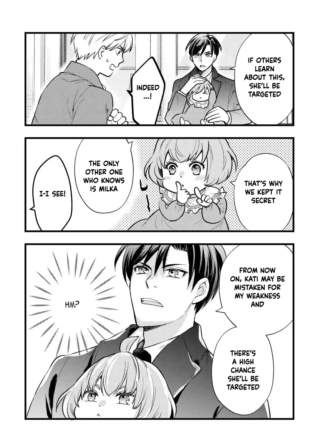 Reincarnated Baby Kati Is Spying and Seems to Be Doted on by Her Cruel Father Chapter 7 page 41 - 