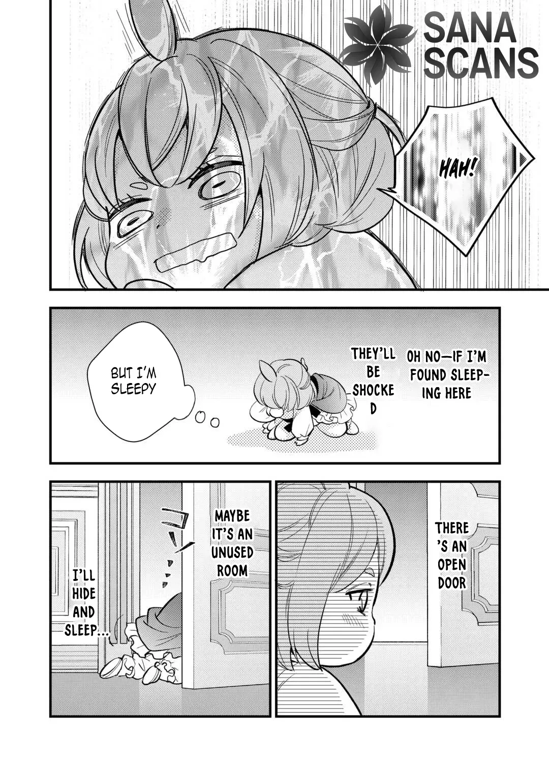 Reincarnated Baby Kati Is Spying and Seems to Be Doted on by Her Cruel Father Chapter 8 page 55 - 