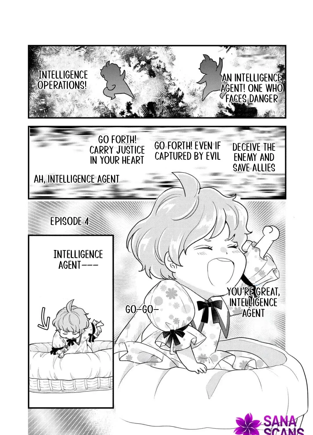 Reincarnated Baby Katy Is Doing Spy Work , and Seems to Be Dotingly Loved by Her Ruthless Father Chapter 4 page 1 - 