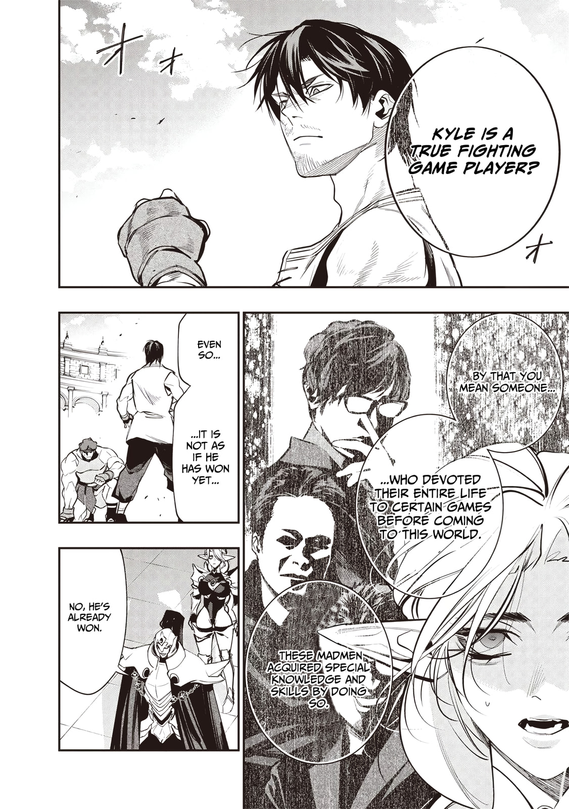 Reincarnated Fighting Gamer Chapter 11 page 3 - 