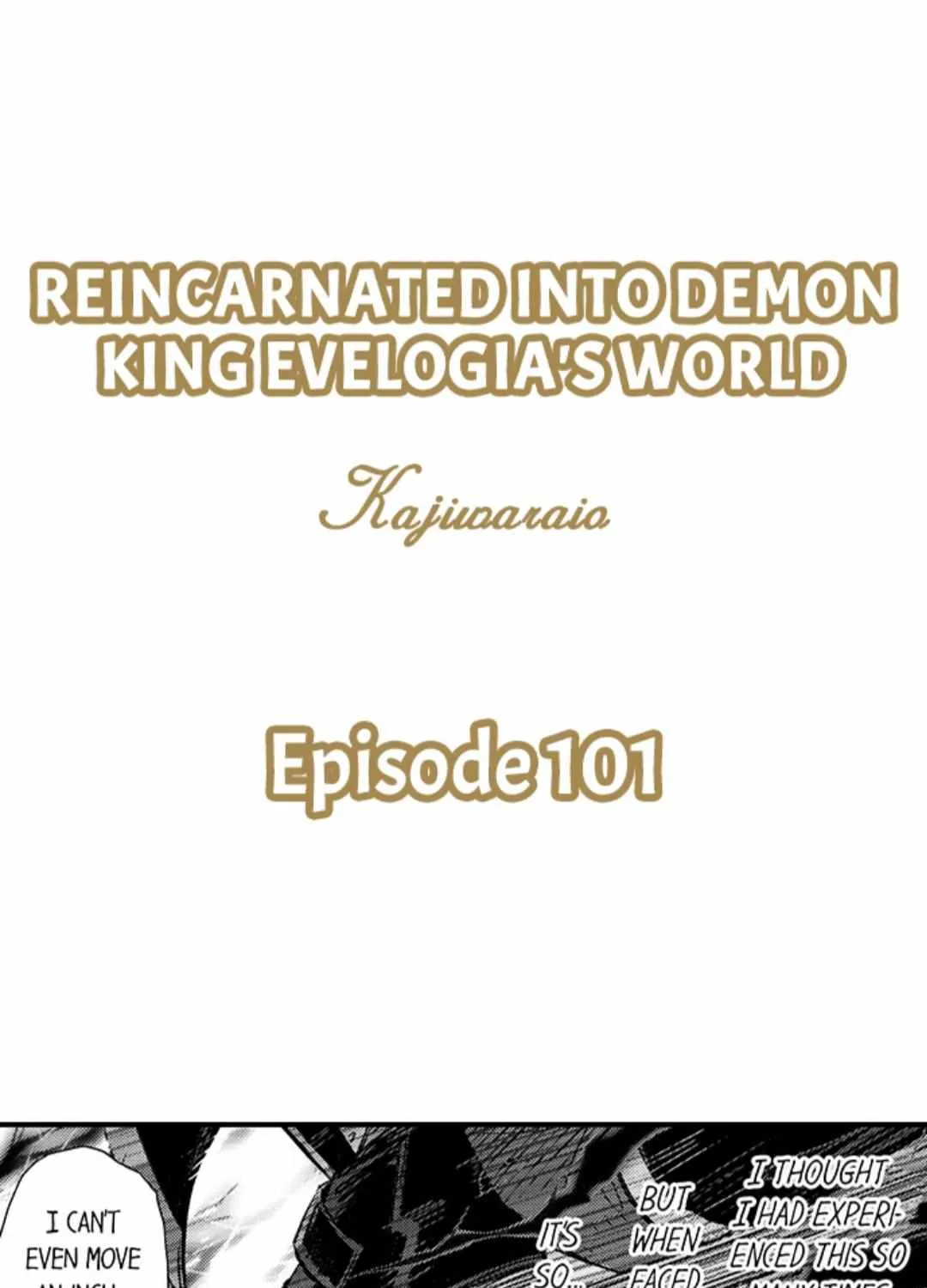 Reincarnated into Demon King Evelogia