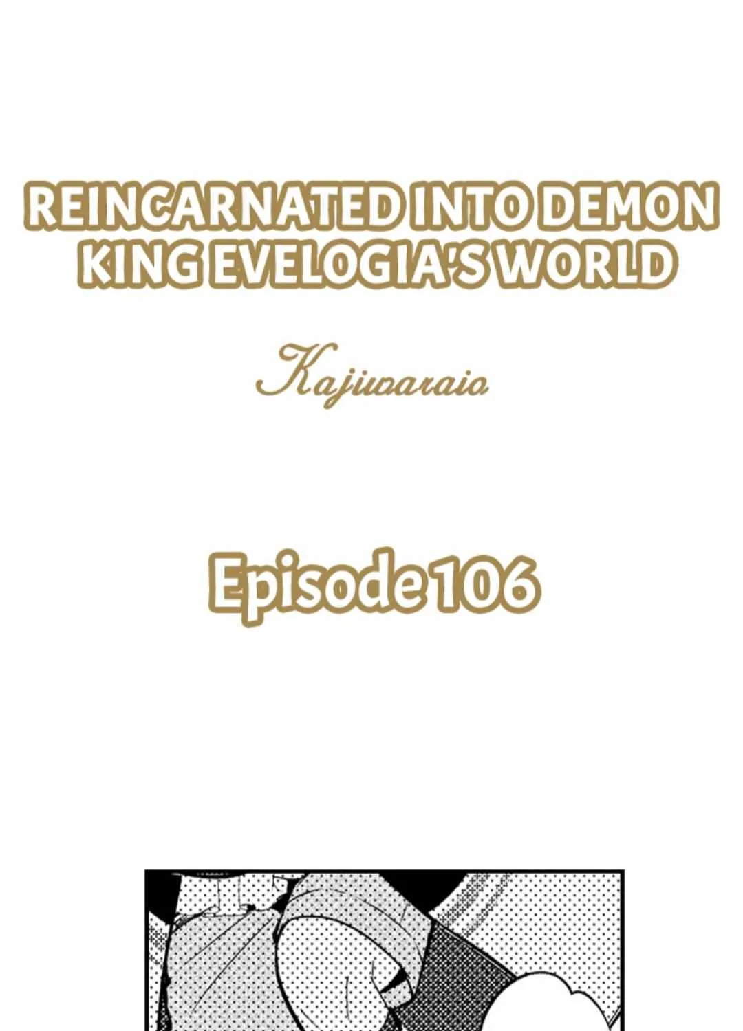 Reincarnated into Demon King Evelogia