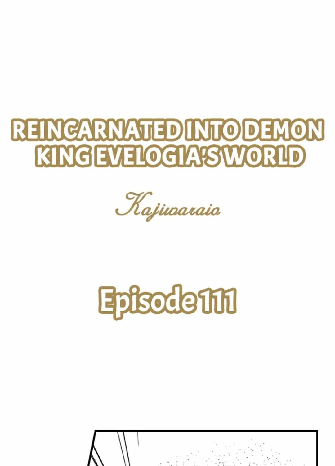 Reincarnated into Demon King Evelogia