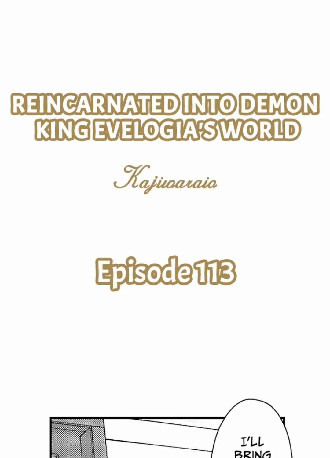 Reincarnated into Demon King Evelogia