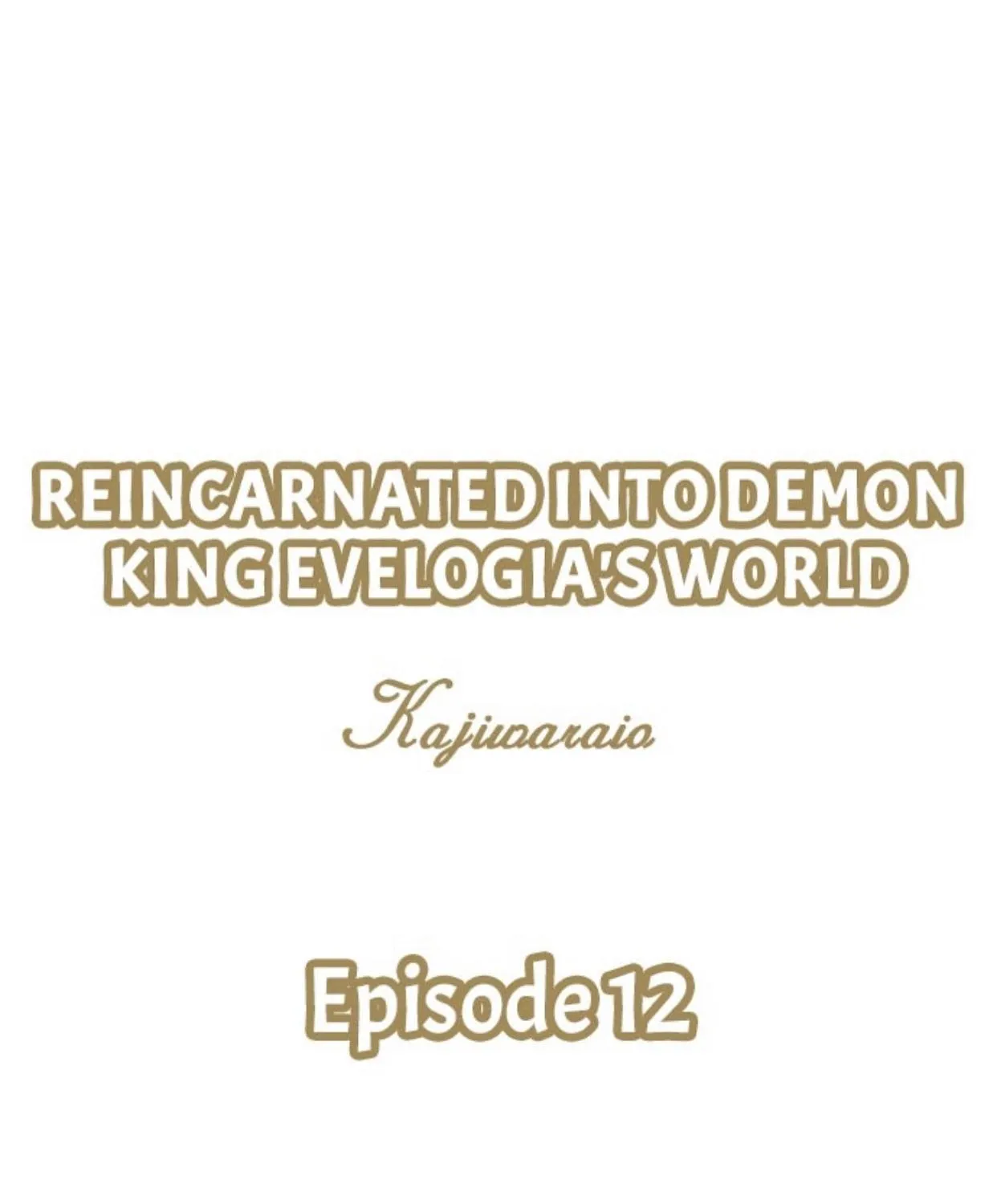 Reincarnated into Demon King Evelogia