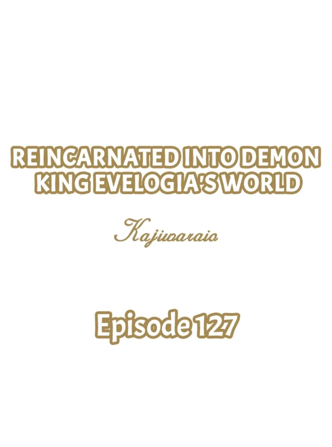 Reincarnated into Demon King Evelogia