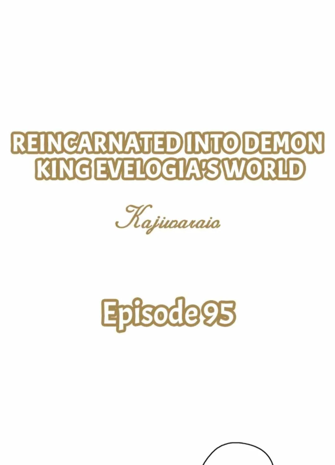 Reincarnated into Demon King Evelogia