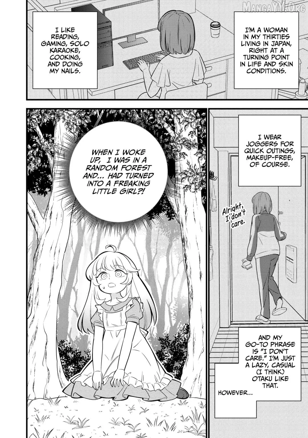 Reincarnated Little Girl with Apology Cheats, Going My Own Way in Another World Chapter 1 page 2 - 