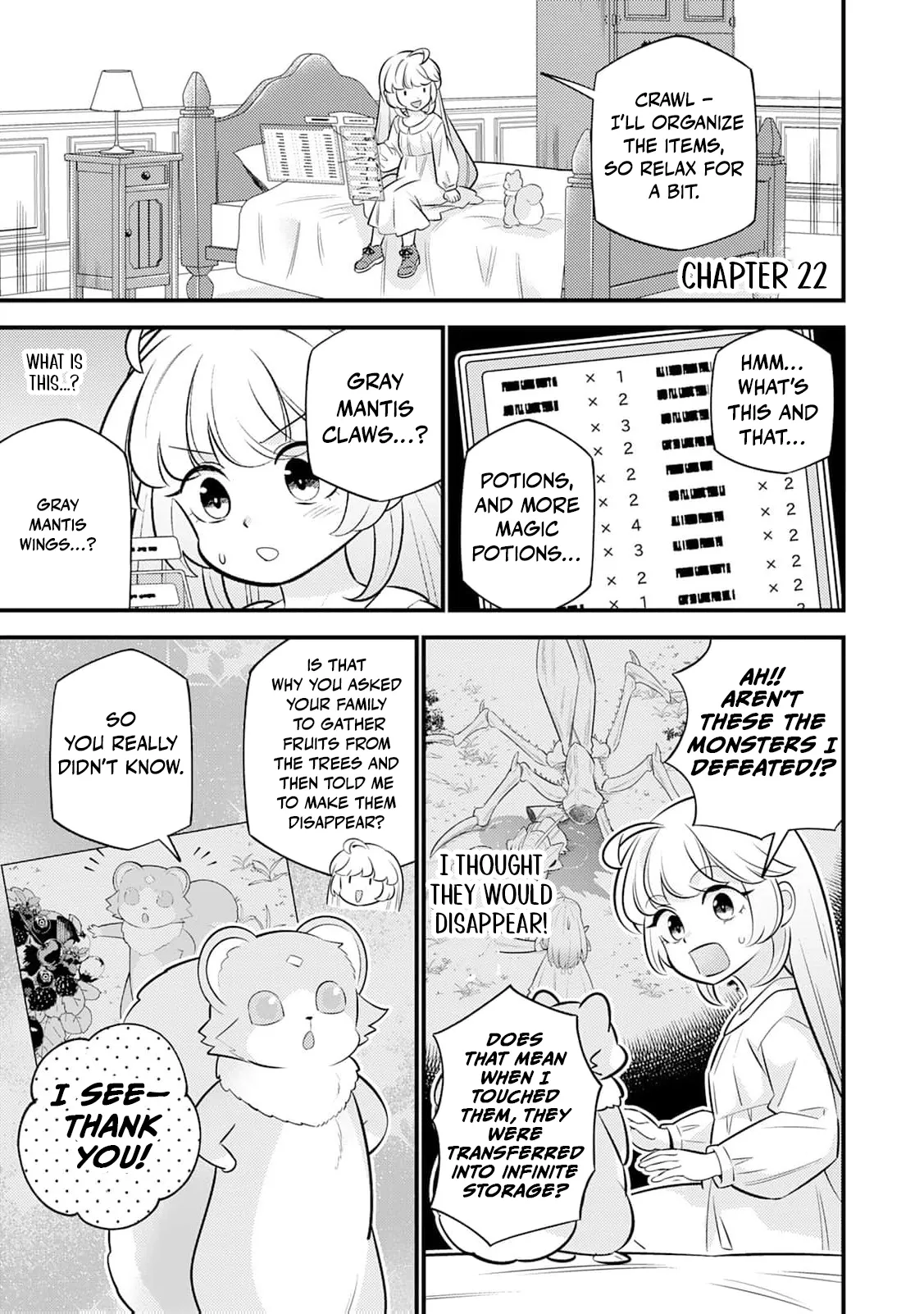 Reincarnated Little Girl with Apology Cheats, Going My Own Way in Another World Chapter 22 page 4 - 