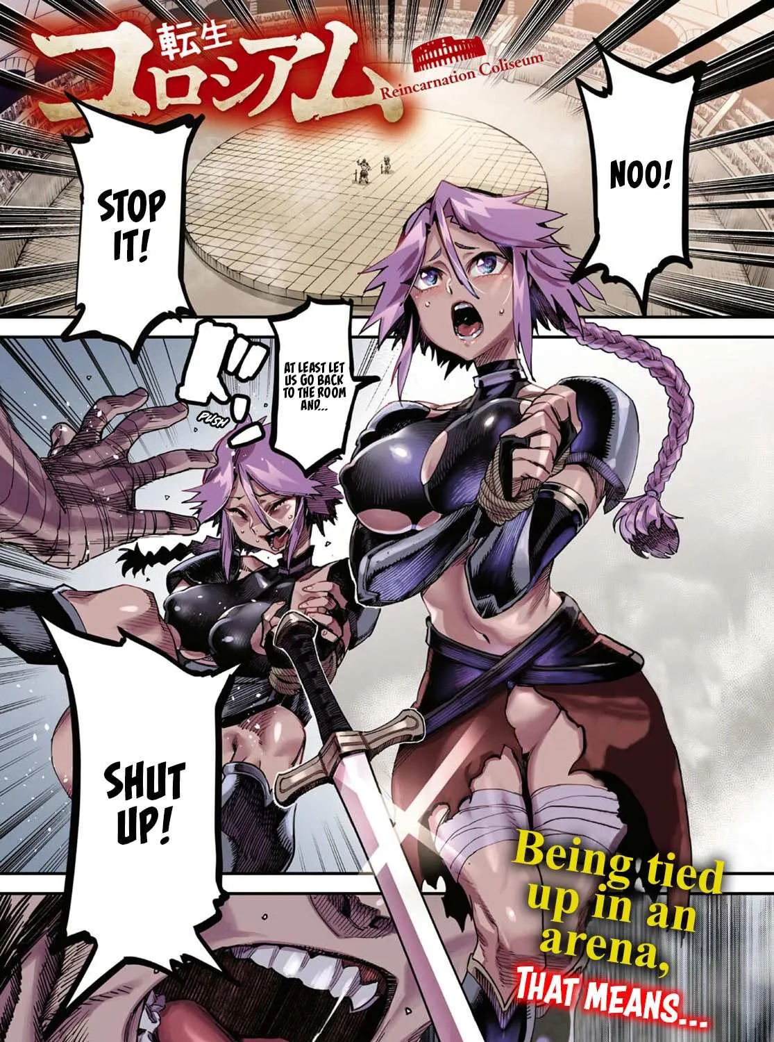 Reincarnation Colosseum - Using the Weakest Skills in Order to Defeat the Strongest Women and Create a Slave Harem Chapter 1 page 4 - 