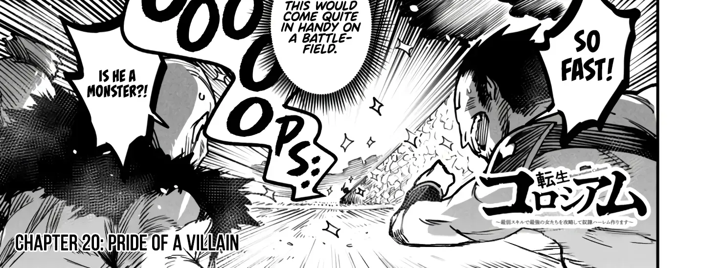 Reincarnation Colosseum - Using the Weakest Skills in Order to Defeat the Strongest Women and Create a Slave Harem Chapter 20 page 4 - 