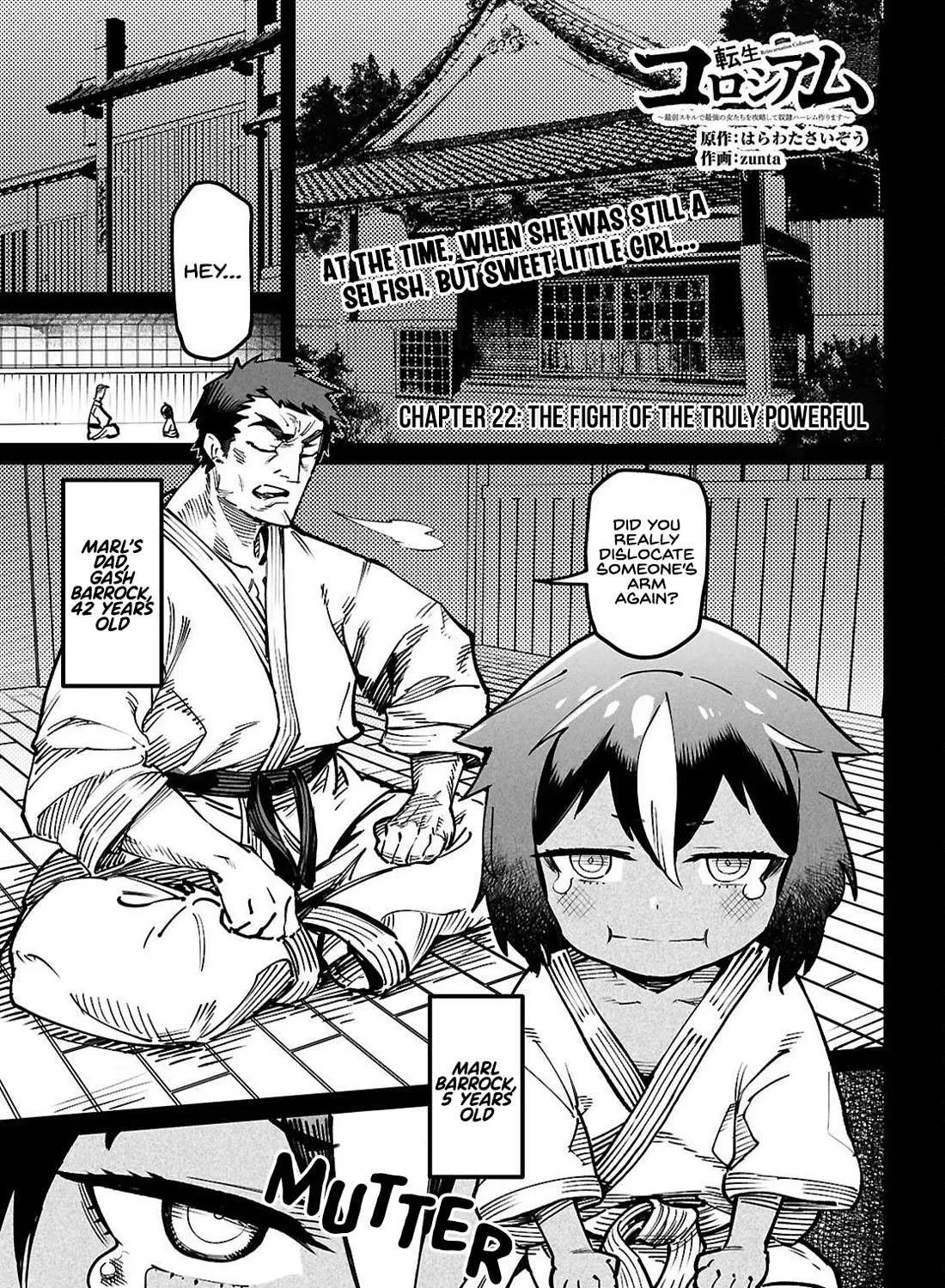Reincarnation Colosseum - Using the Weakest Skills in Order to Defeat the Strongest Women and Create a Slave Harem Chapter 22 page 3 - 