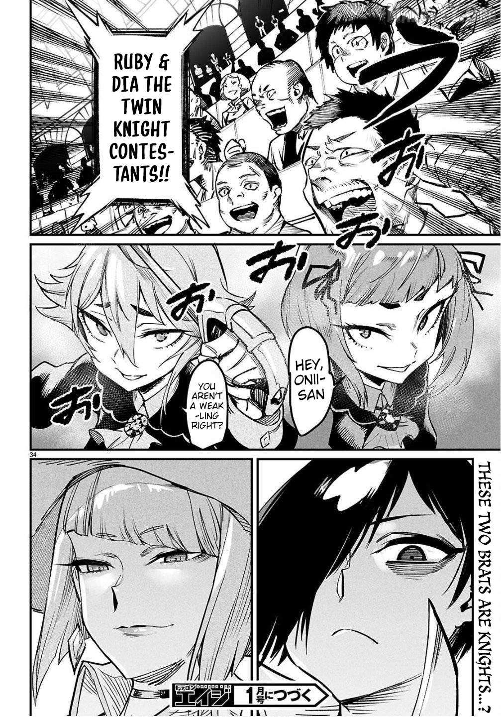 Reincarnation Colosseum - Using the Weakest Skills in Order to Defeat the Strongest Women and Create a Slave Harem Chapter 35 page 33 - 