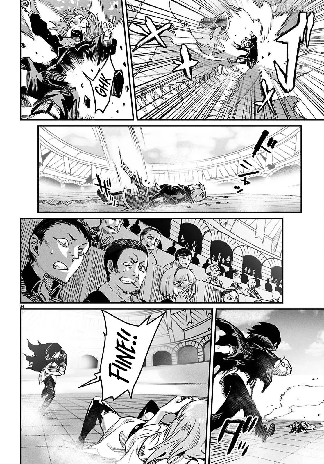Reincarnation Colosseum - Using the Weakest Skills in Order to Defeat the Strongest Women and Create a Slave Harem Chapter 40 page 33 - 