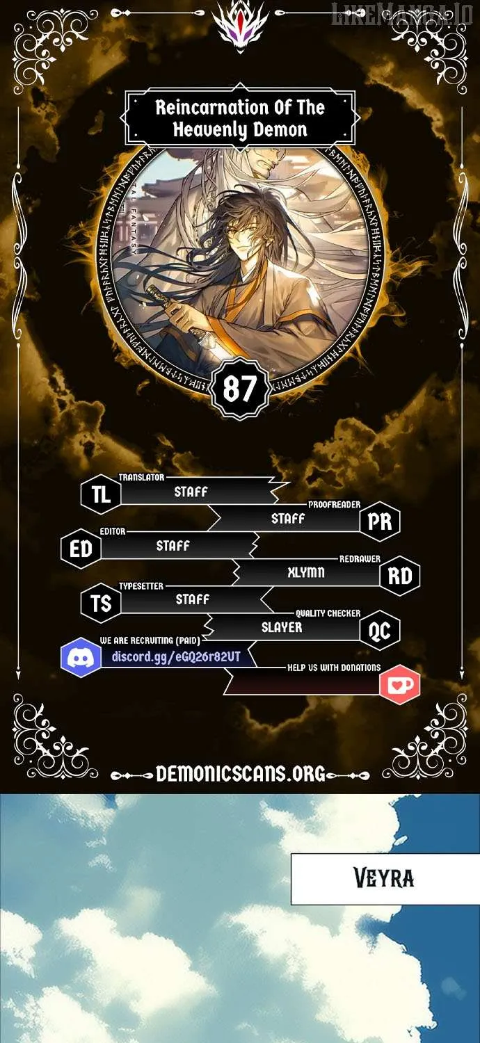 Reincarnation Of The Heavenly Demon Chapter 87 page 2 - 