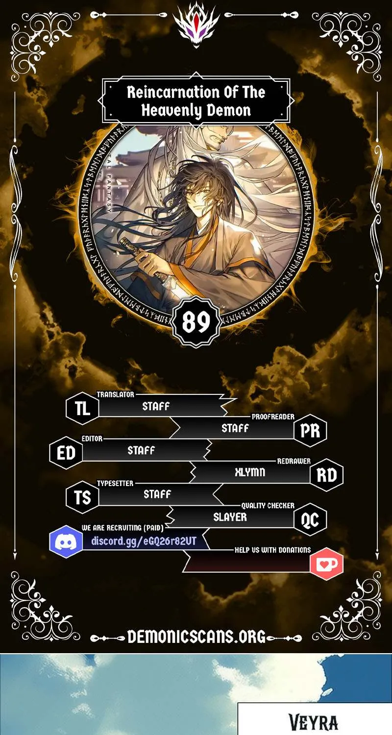 Reincarnation Of The Heavenly Demon Chapter 89 page 1 - 