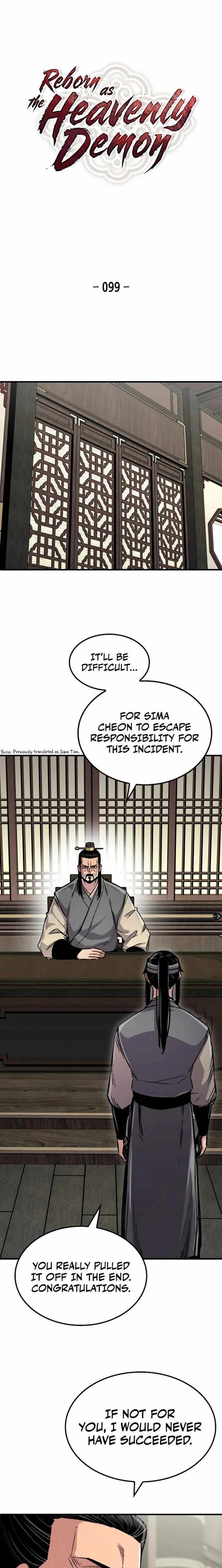 Reincarnation Of The Heavenly Demon Chapter 99 page 1 - 