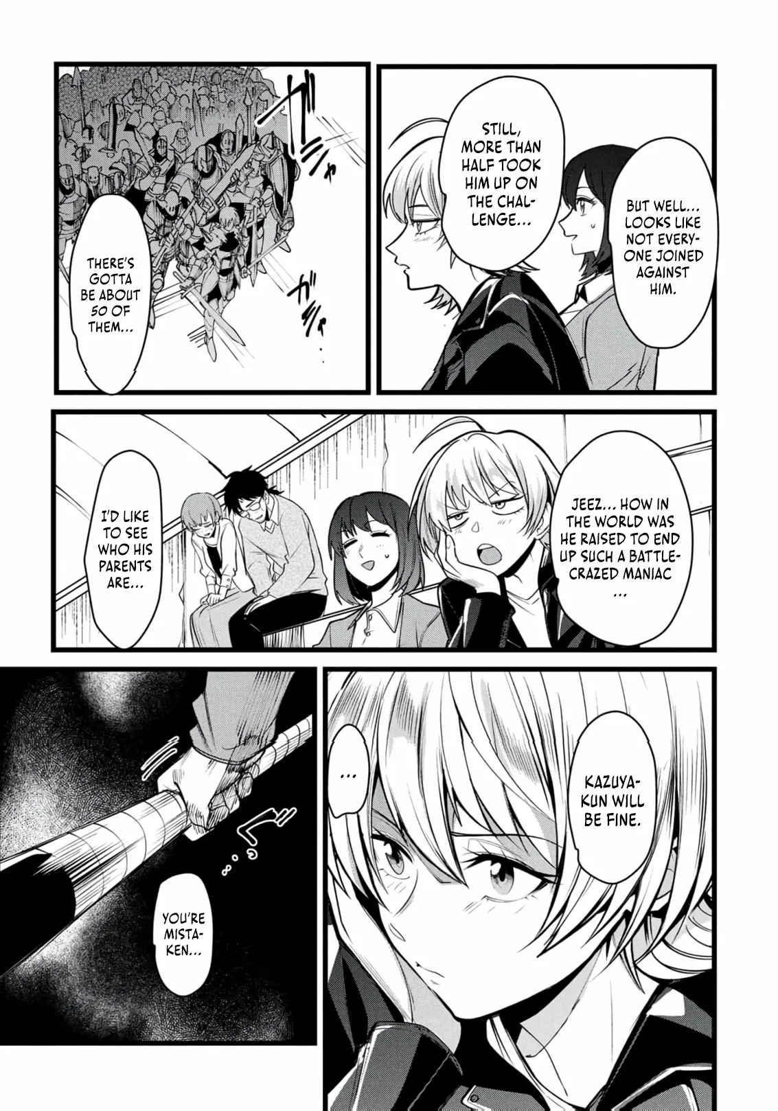 Reincarnation of the Online Game Addict ~ I Can’t Use the Overpowered Fists That Made Me the Fist King, so Now I Swing a Club for Eight Hours a Day Chapter 15 page 7 - 