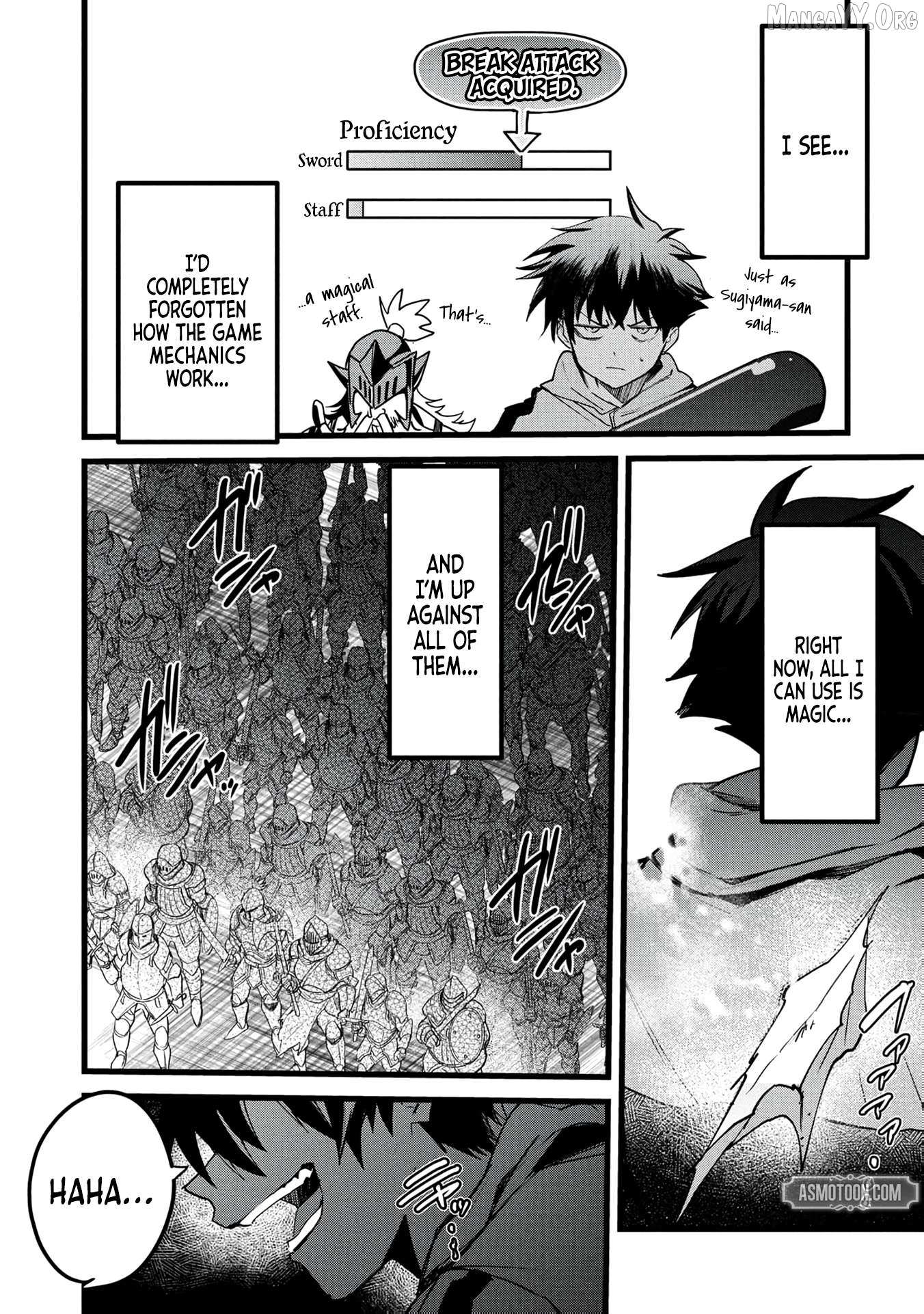 Reincarnation of the Online Game Addict ~ I Can’t Use the Overpowered Fists That Made Me the Fist King, so Now I Swing a Club for Eight Hours a Day Chapter 17 page 18 - 