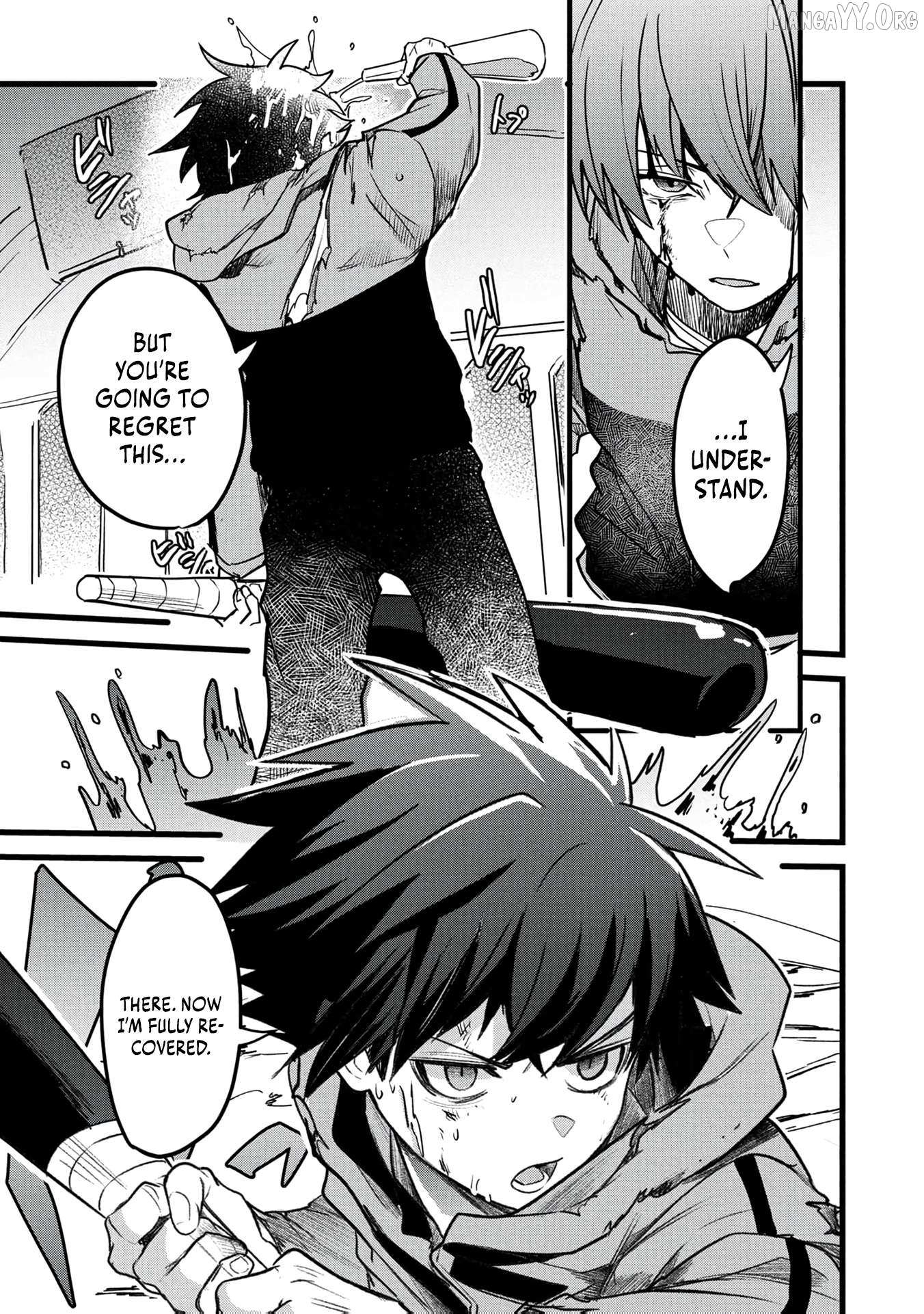 Reincarnation of the Online Game Addict ~ I Can’t Use the Overpowered Fists That Made Me the Fist King, so Now I Swing a Club for Eight Hours a Day Chapter 18 page 11 - 