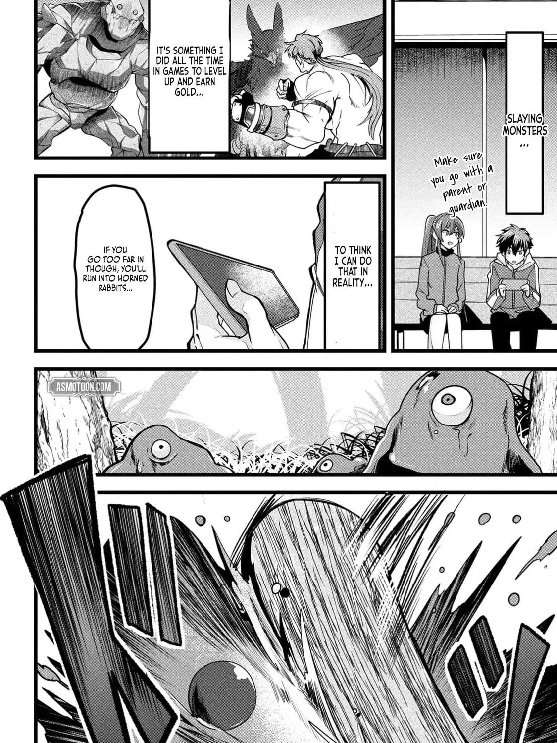 Reincarnation of the Online Game Addict ~ I Can’t Use the Overpowered Fists That Made Me the Fist King, so Now I Swing a Club for Eight Hours a Day Chapter 2 page 16 - 