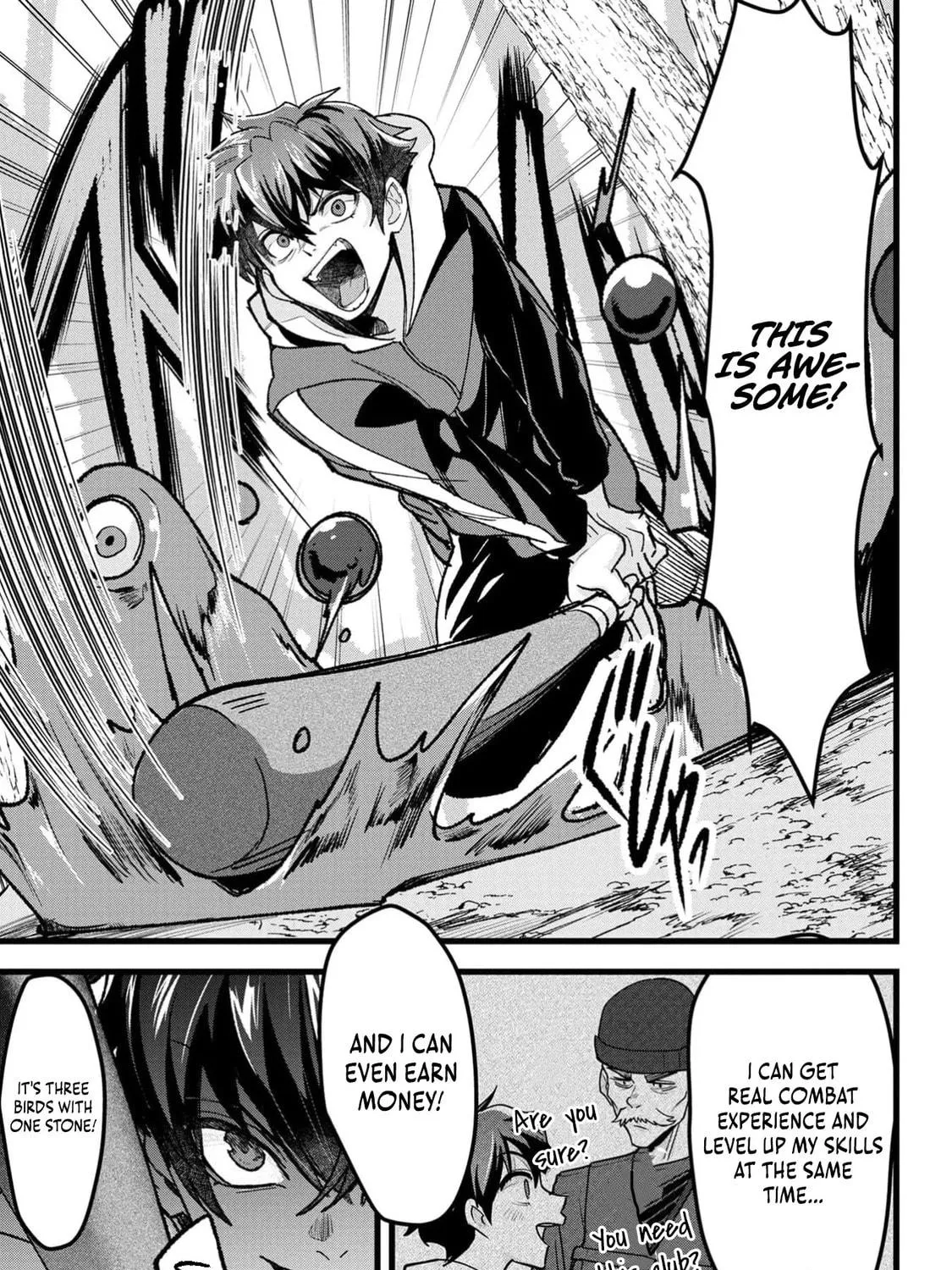 Reincarnation of the Online Game Addict ~ I Can’t Use the Overpowered Fists That Made Me the Fist King, so Now I Swing a Club for Eight Hours a Day Chapter 2 page 18 - 