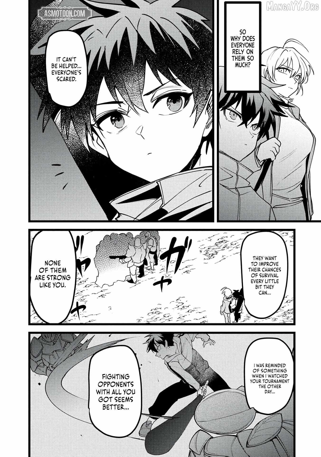 Reincarnation of the Online Game Addict ~ I Can’t Use the Overpowered Fists That Made Me the Fist King, so Now I Swing a Club for Eight Hours a Day Chapter 21 page 14 - 