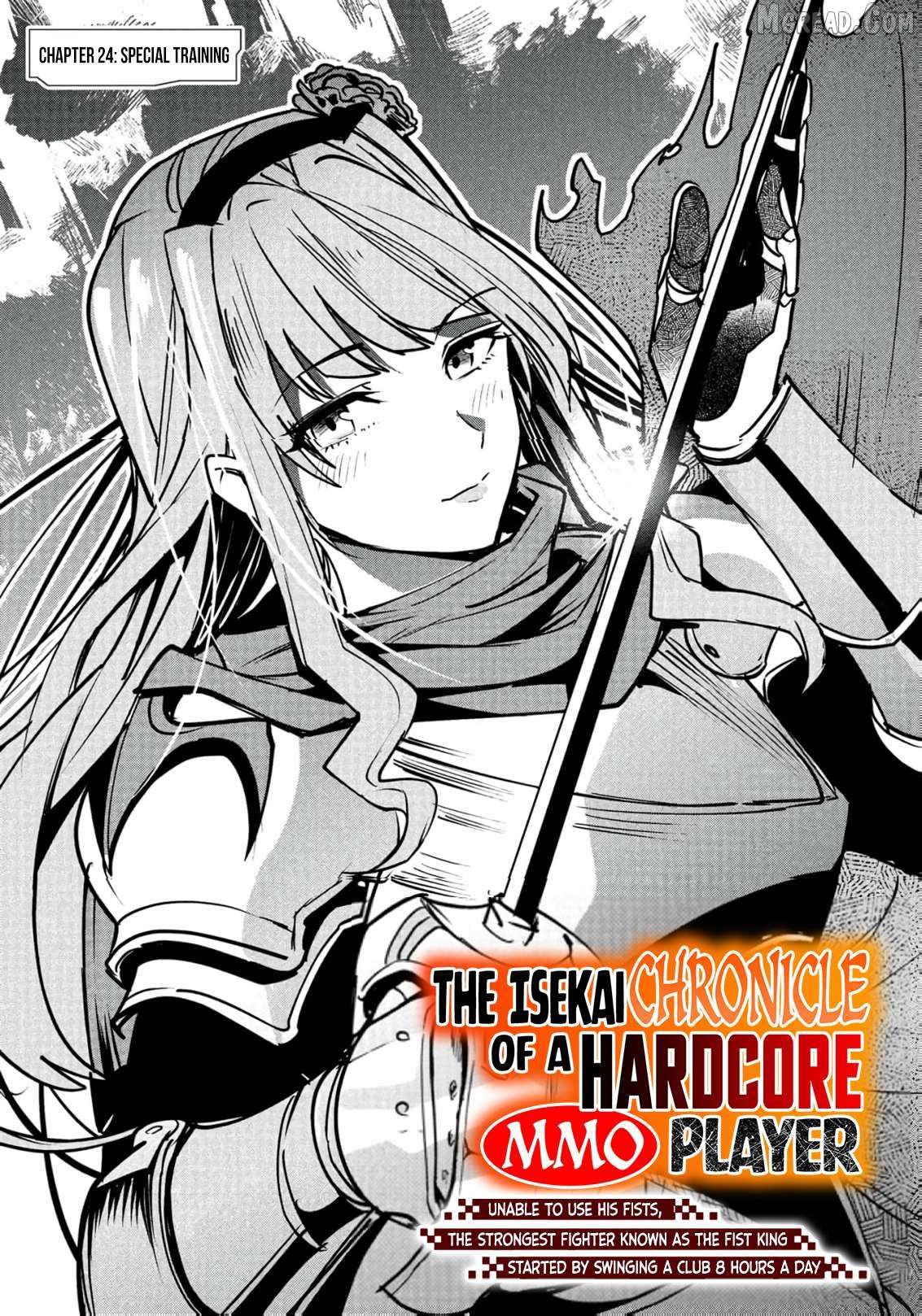Reincarnation of the Online Game Addict ~ I Can’t Use the Overpowered Fists That Made Me the Fist King, so Now I Swing a Club for Eight Hours a Day Chapter 24 page 4 - 
