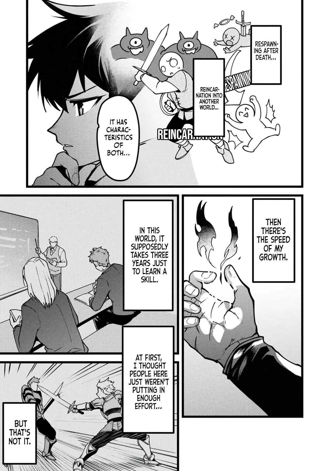 Reincarnation of the Online Game Addict ~ I Can’t Use the Overpowered Fists That Made Me the Fist King, so Now I Swing a Club for Eight Hours a Day Chapter 28 page 7 - 