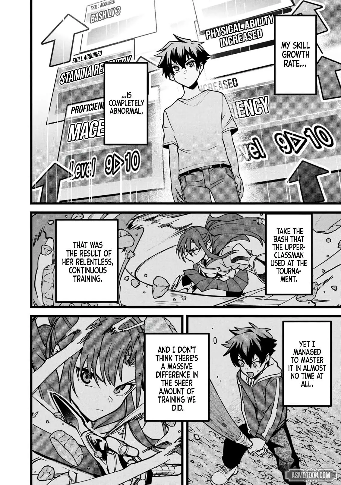 Reincarnation of the Online Game Addict ~ I Can’t Use the Overpowered Fists That Made Me the Fist King, so Now I Swing a Club for Eight Hours a Day Chapter 28 page 8 - 