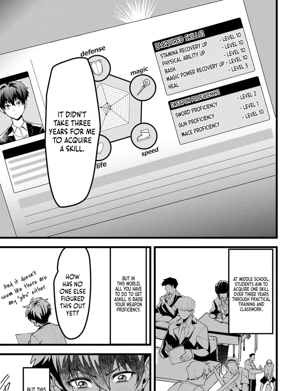 Reincarnation of the Online Game Addict ~ I Can’t Use the Overpowered Fists That Made Me the Fist King, so Now I Swing a Club for Eight Hours a Day Chapter 3 page 14 - 
