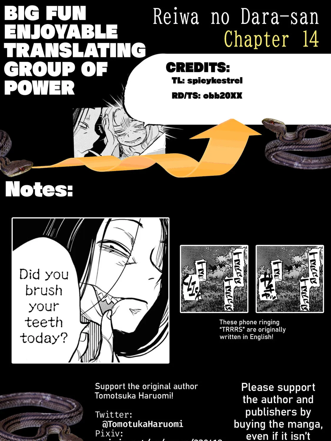 Reiwa no Dara-san Chapter 14 page 55 - 