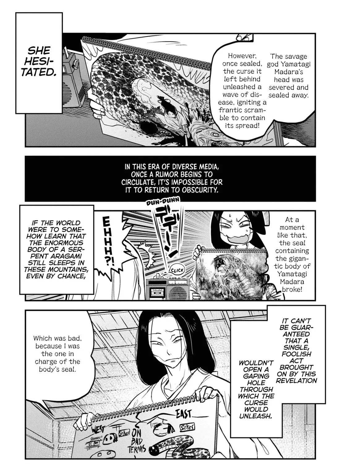 Reiwa no Dara-san Chapter 22 page 13 - 
