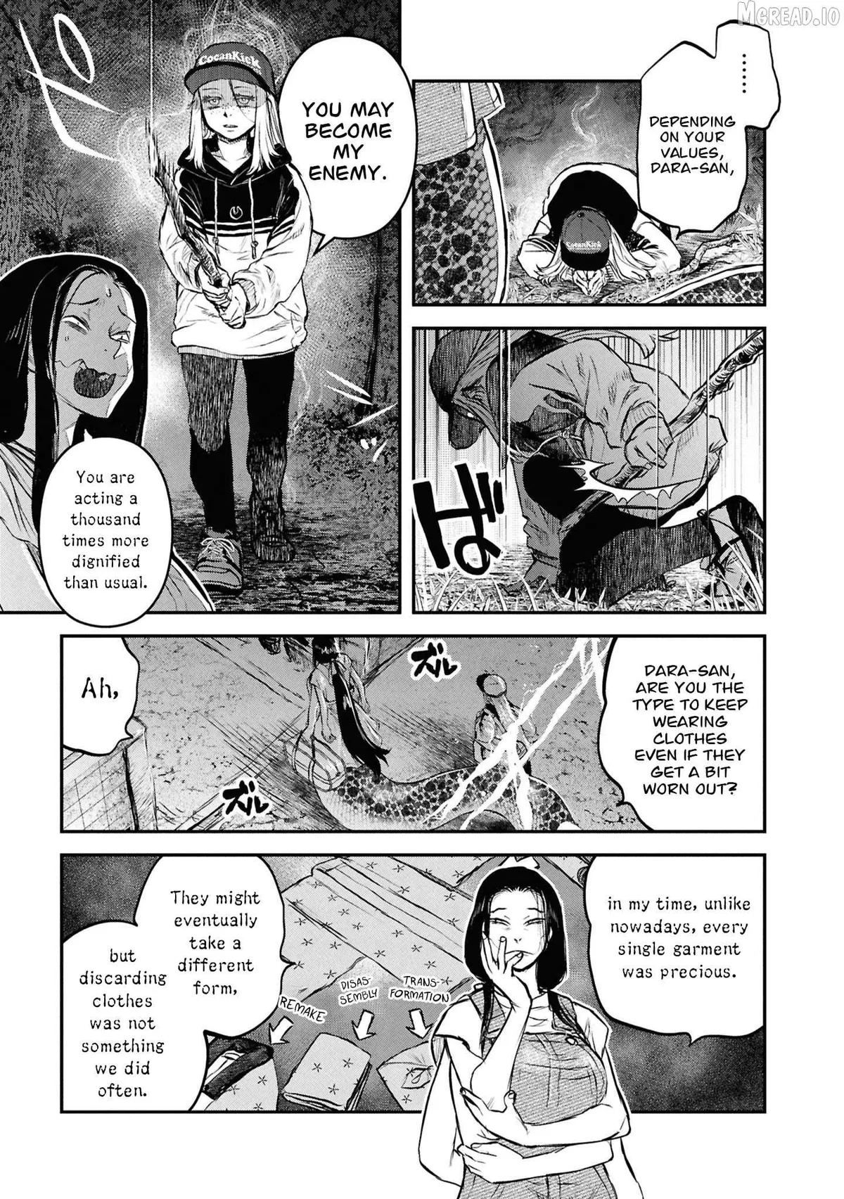 Reiwa no Dara-san Chapter 47 page 10 - 