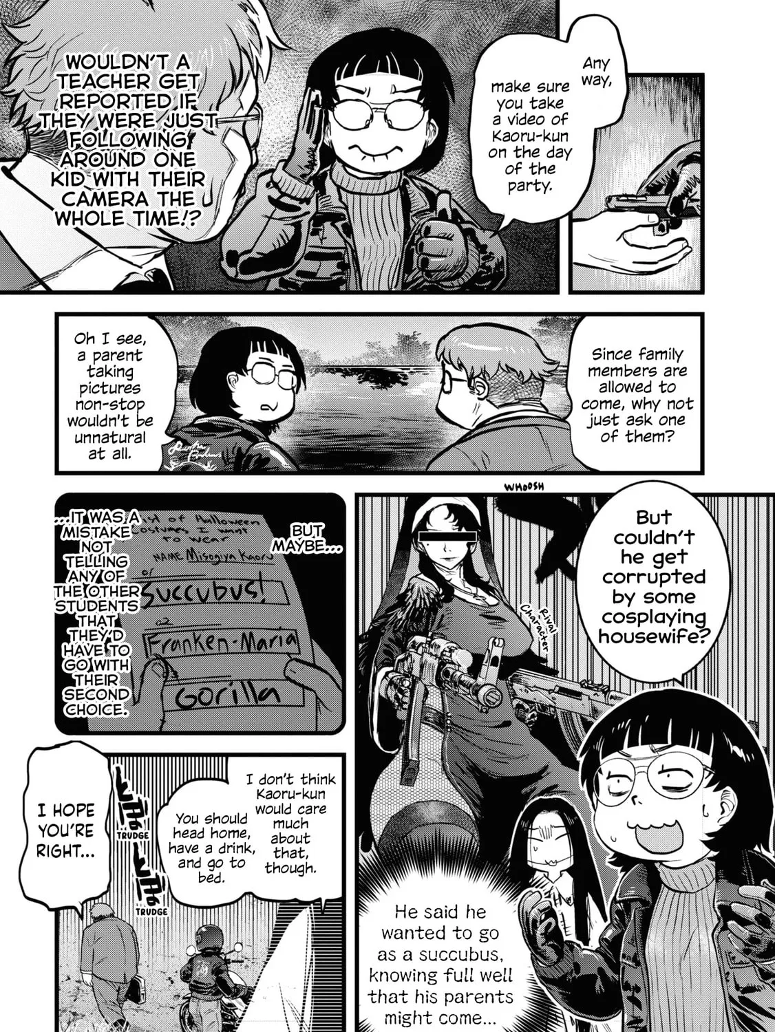 Reiwa no Dara-san Chapter 9.5 page 13 - 