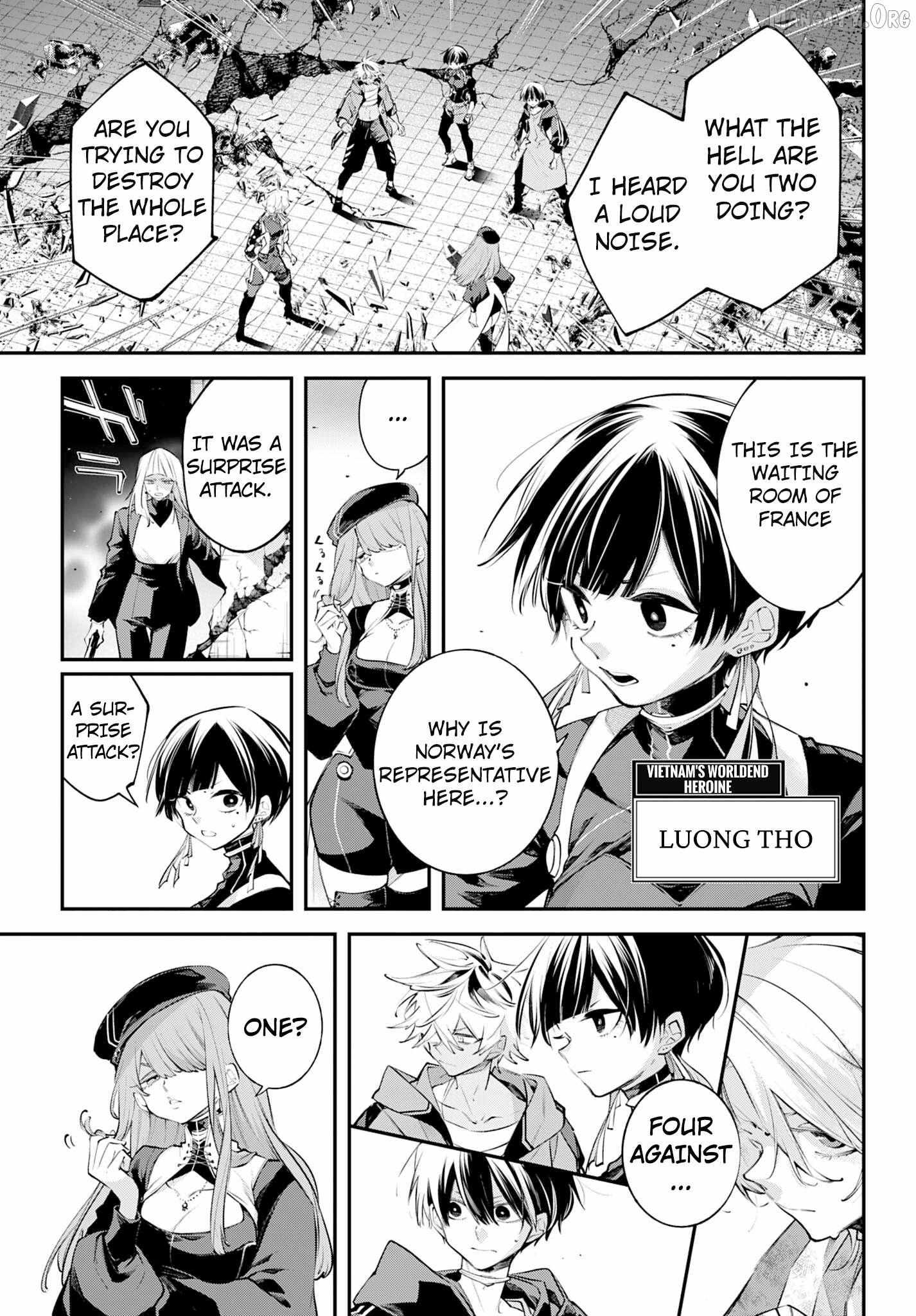 Rekkyou Sensen Chapter 28 page 13 - 