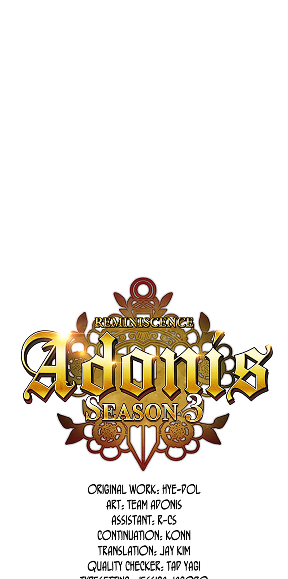 Reminiscence Adonis Chapter 101 page 1 - 