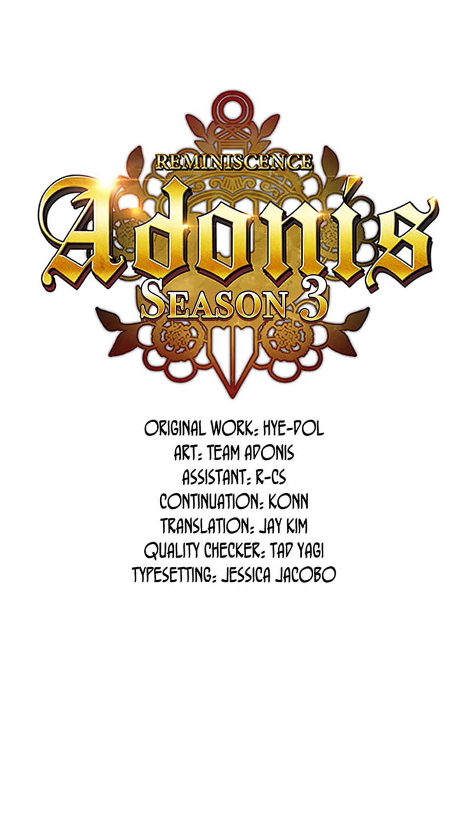 Reminiscence Adonis Chapter 102 page 4 - 