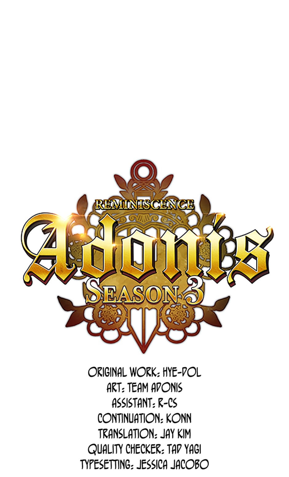 Reminiscence Adonis Chapter 103 page 1 - 