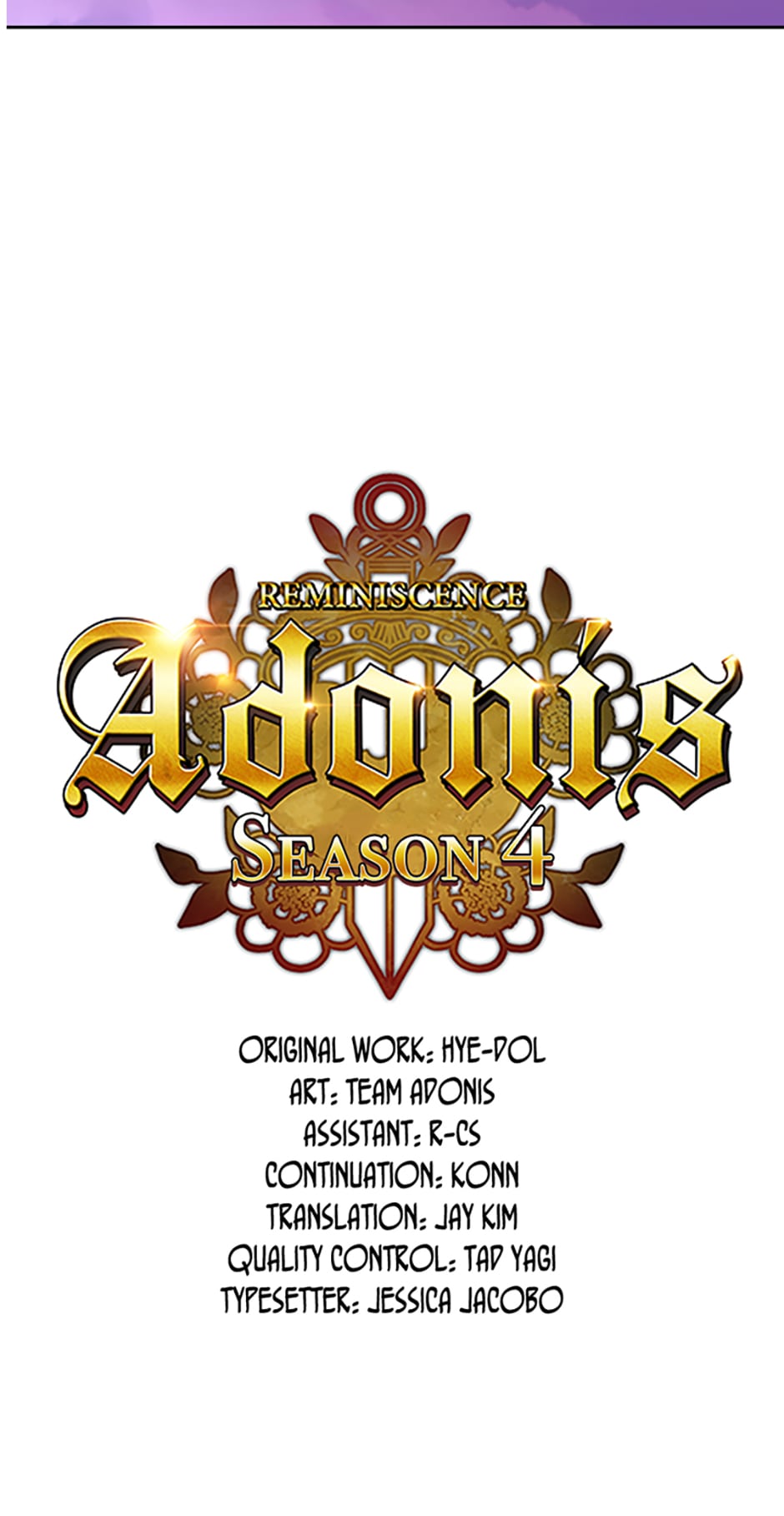 Reminiscence Adonis Chapter 115 page 4 - 