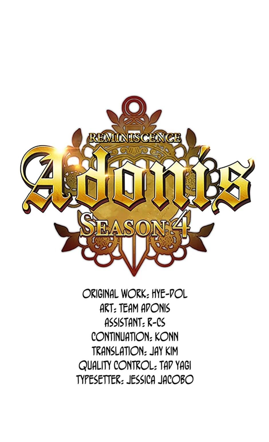 Reminiscence Adonis Chapter 124 page 4 - 