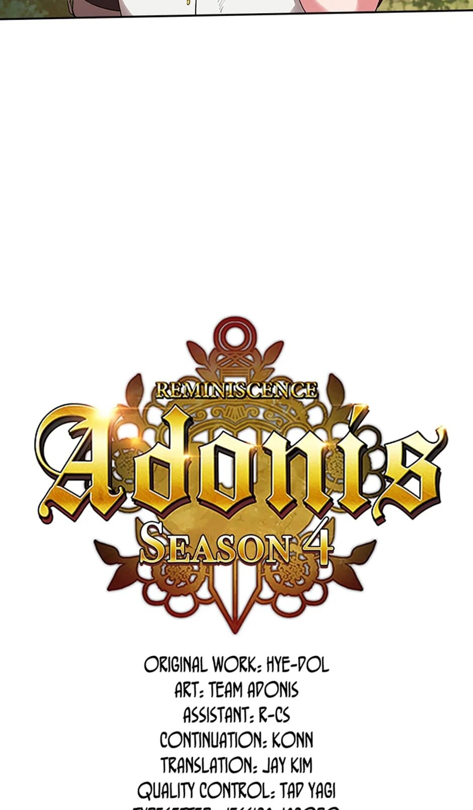 Reminiscence Adonis Chapter 126 page 4 - 
