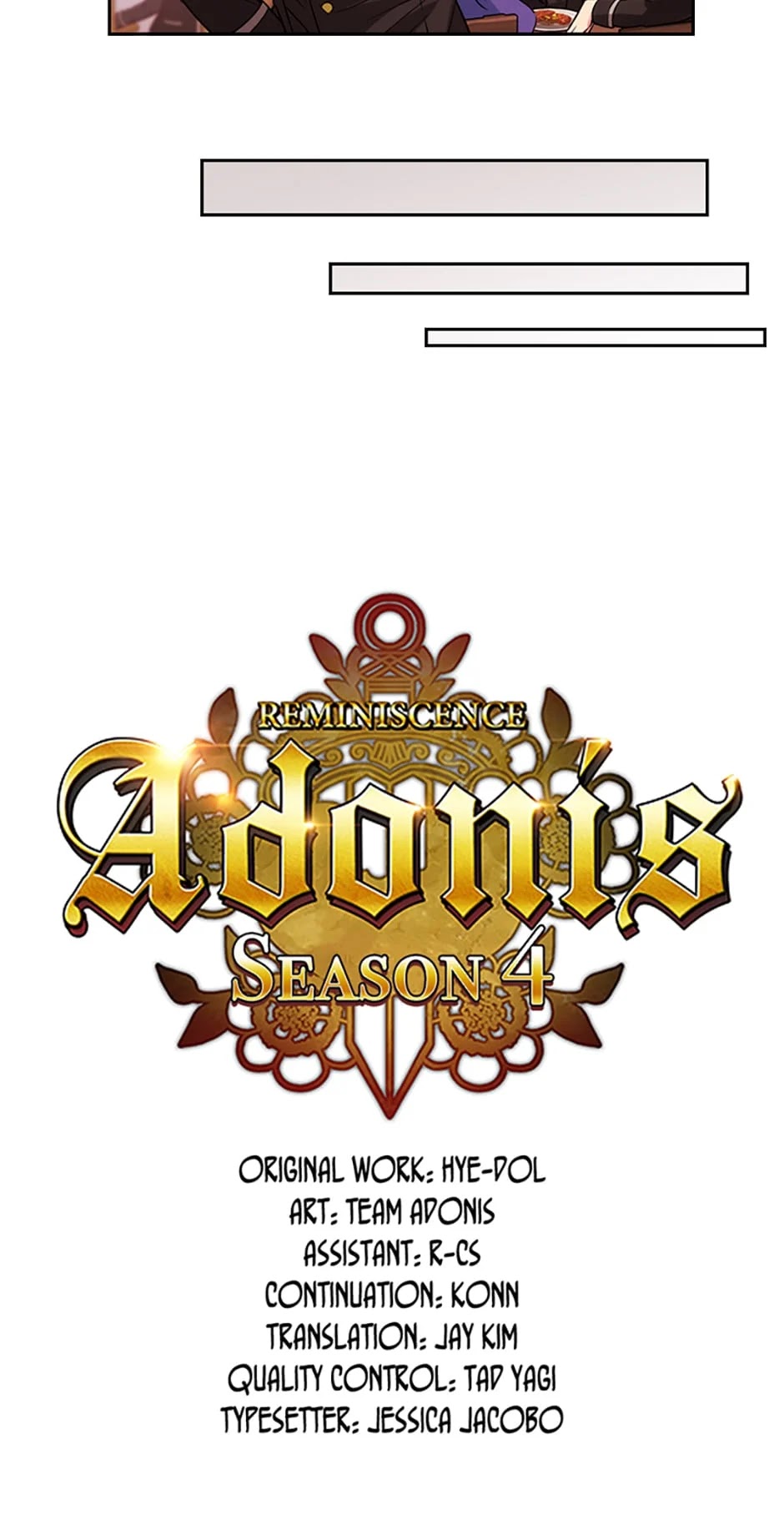 Reminiscence Adonis Chapter 127 page 3 - 