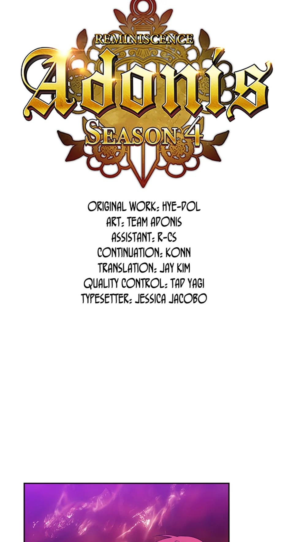 Reminiscence Adonis Chapter 131 page 4 - 