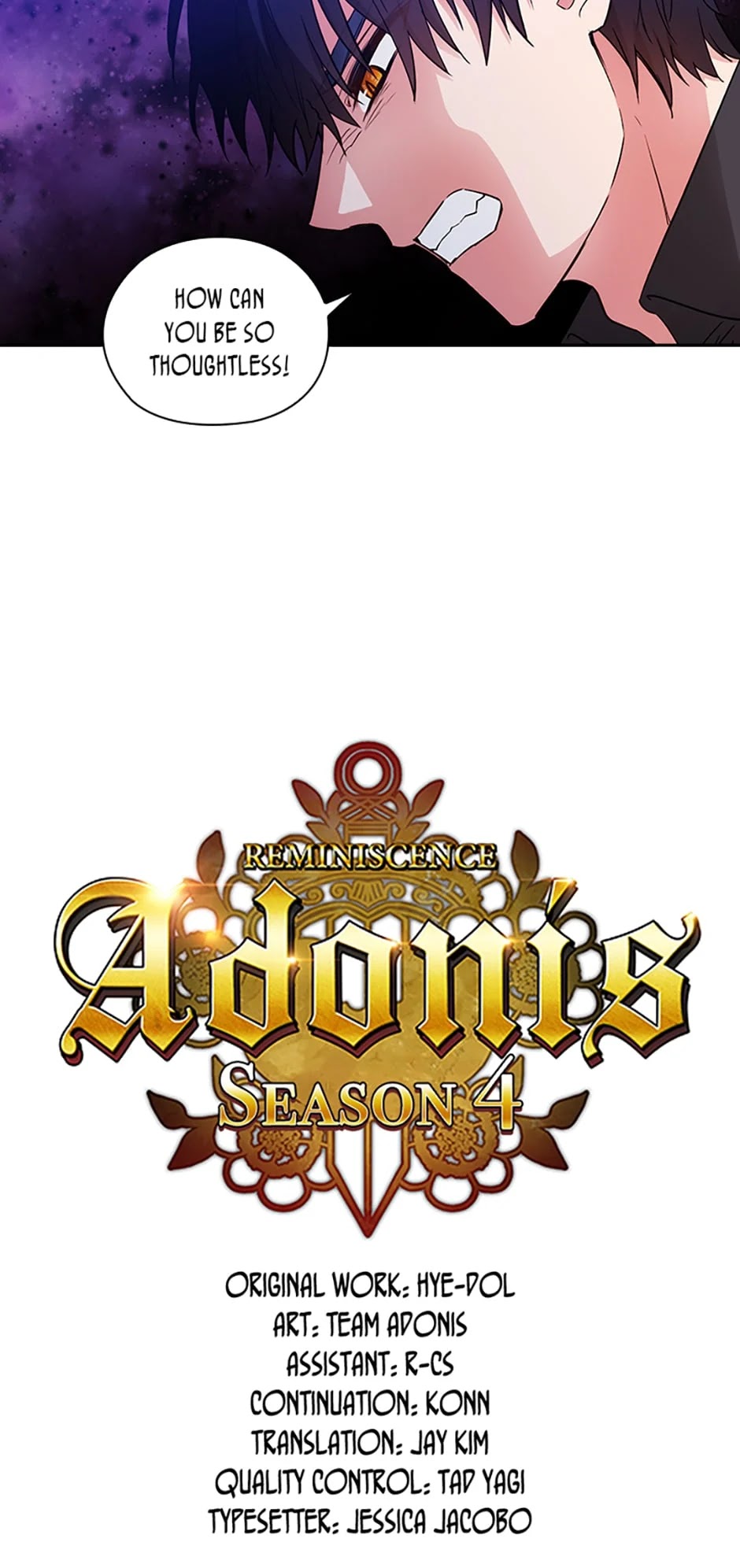 Reminiscence Adonis Chapter 132 page 3 - 