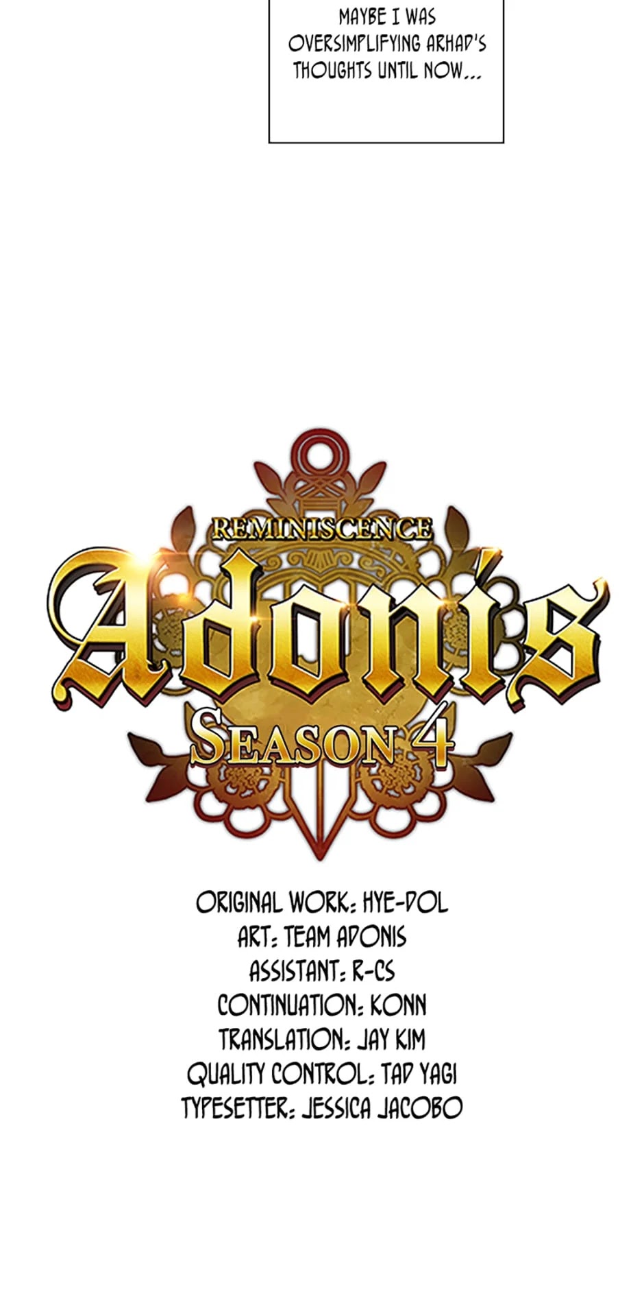 Reminiscence Adonis Chapter 133 page 53 - 