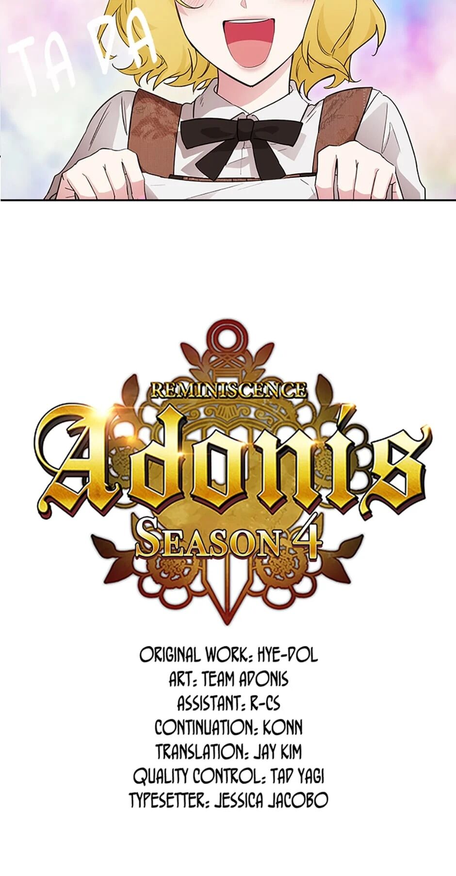 Reminiscence Adonis Chapter 140 page 3 - 