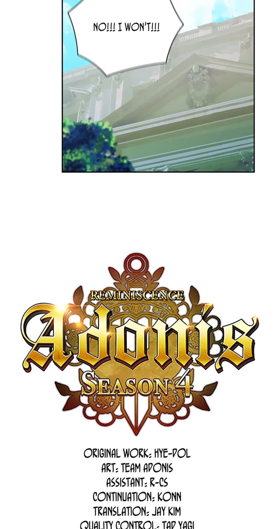 Reminiscence Adonis Chapter 141 page 3 - 