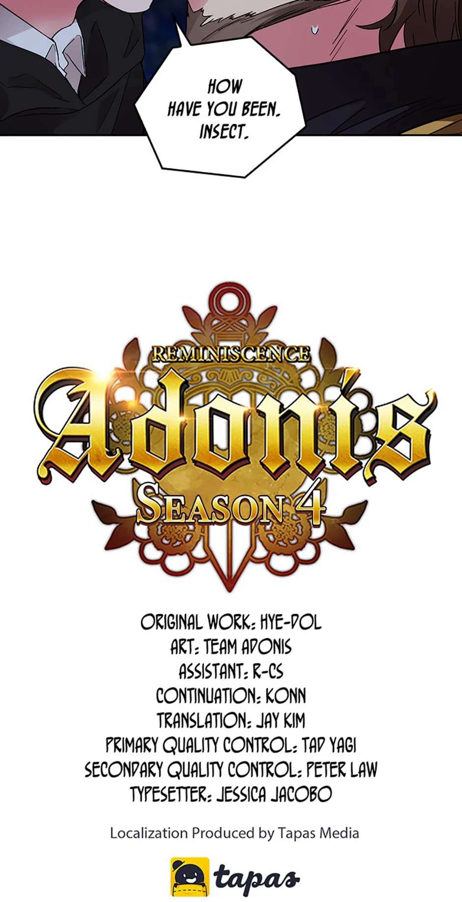 Reminiscence Adonis Chapter 148 page 4 - 